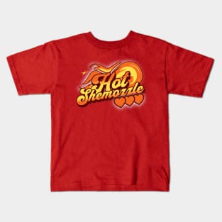 Funny Jewish Yiddish - Hot Shemozzle Kids T-Shirt